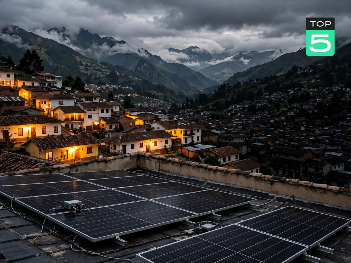 Paneles solares ecuador apagones